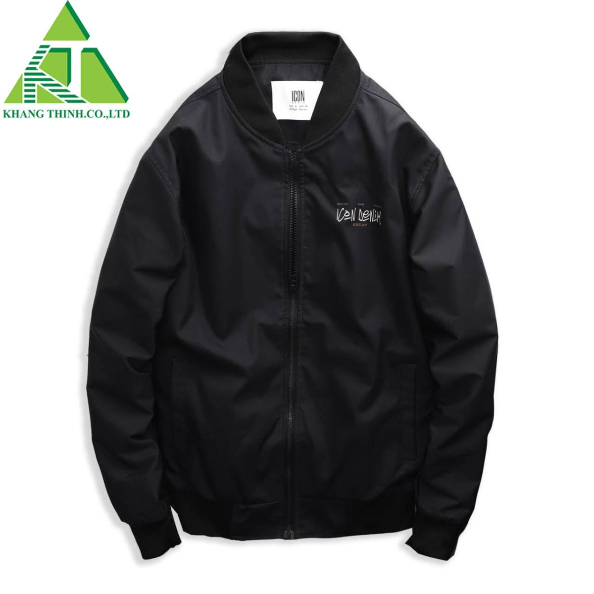 may áo khoác thời trang vải dù