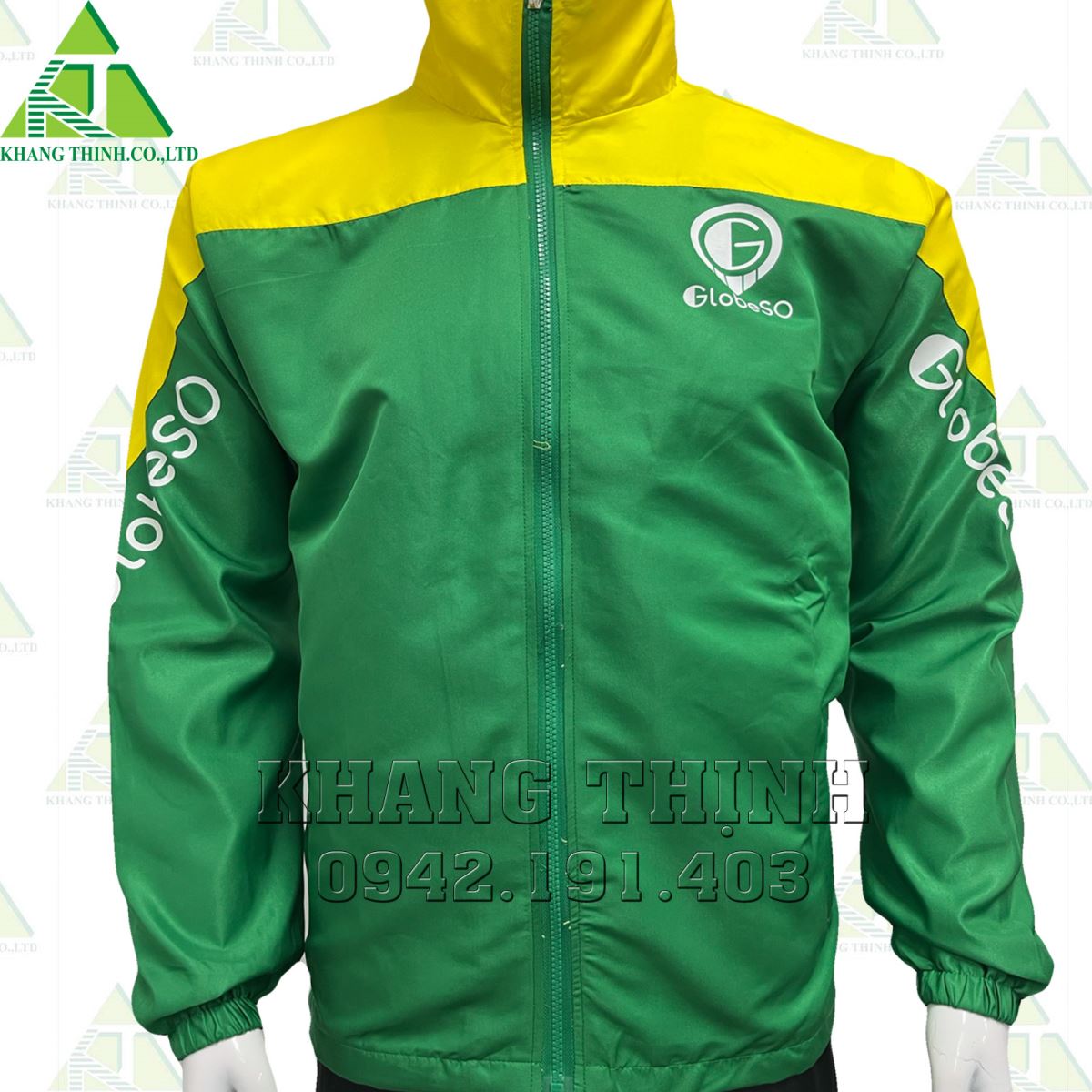 May áo khoác đồng phục